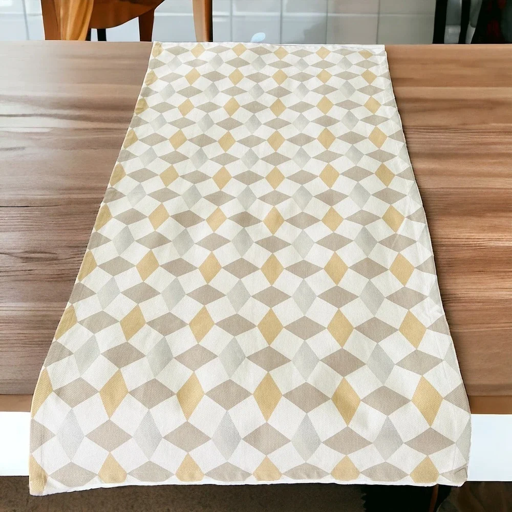 IKEA GOKVALLA Geo Print Multicolor Rug 2' 7